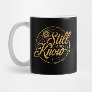 Be Still and Know Shirts | Psalm T Shirt for Men & Women Mug